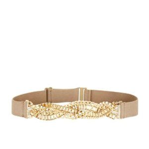 70% OFF NWT BCBGMAXAZRIA Stone Stretch Belt OS
